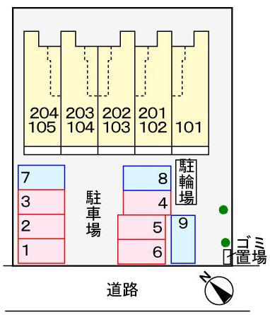 ランコーントルの駐車場|駐車場