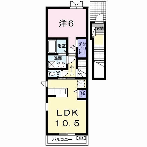 ランコーントルの間取り|間取図