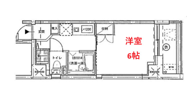 【間取り】 | リエス大森ル・ノード | 間取り　・インターネット使用料無料