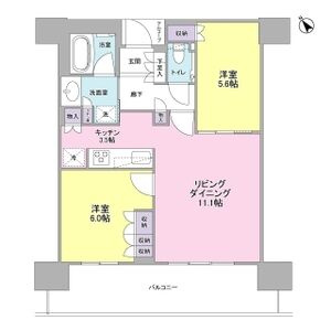 ザ・パークハウス中之島タワーの間取り