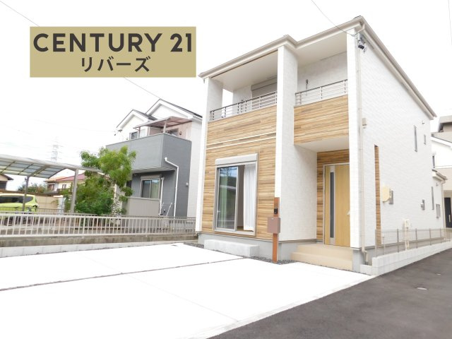 名古屋市名東区猪子石２丁目の新築一戸建の外観|☆Ｂ号棟☆　　新価格！！いつでも見学出来ます♪（お問合せ当日、平日、水曜、夜間でもＯＫ）　長期優良住宅！　きれいな街並み♪　南向き！　前面道路８ｍ！　駐車並列２台ＯＫ！　小学校徒歩４分♪