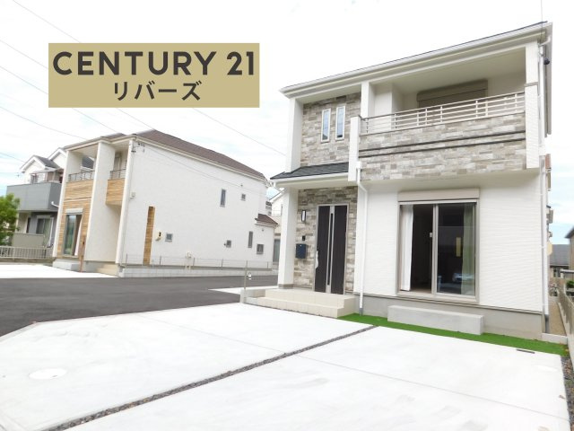 名古屋市名東区猪子石２丁目の新築一戸建の外観|☆Ｅ号棟☆　　新価格！！いつでも見学出来ます♪（お問合せ当日、平日、水曜、夜間でもＯＫ）　長期優良住宅！　きれいな街並み♪　南向き！　前面道路８ｍ！　駐車並列２台ＯＫ！　小学校徒歩４分♪