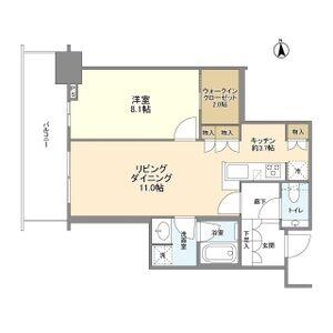 グランドメゾン新梅田タワーTHE　CLUB　RESIDENCEの間取り