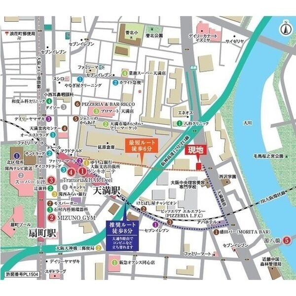 BPRレジデンス天満橋の間取り