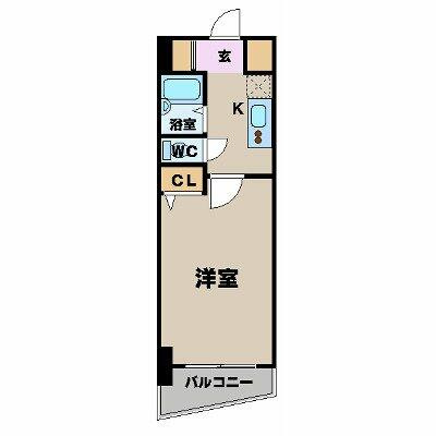 スカイコート渋谷初台の間取り