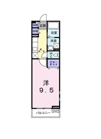 ピット　ファーストの間取り