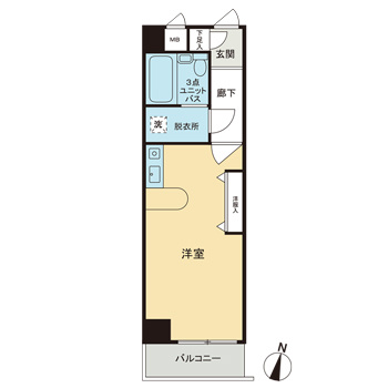 カーサグラン東向島の間取り