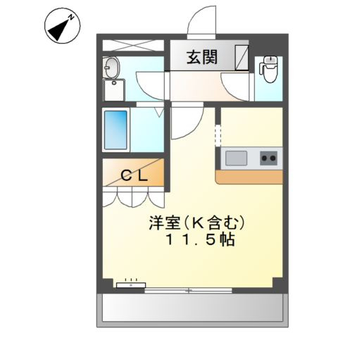 ＰＡＲＩＳⅡ（パリツー）の間取り