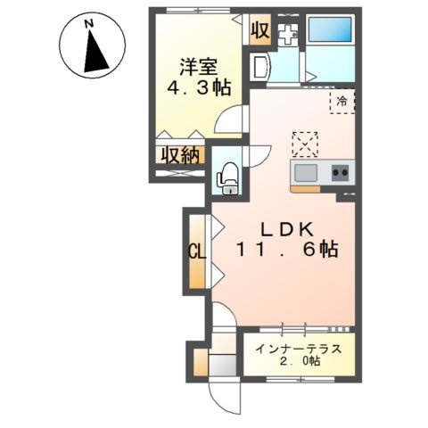 Ｌｕｍｉｅｒｅ・Ａｒｖ（ルミエール・アルヴ）の間取り