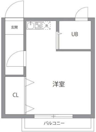 【間取り】 | TRUST VALUE北新宿 | 間取り図