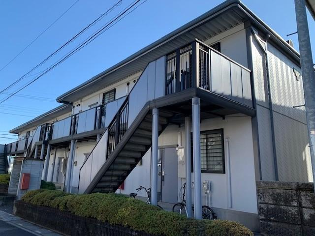 ナガシマハイツの外観|外はこのようになっています