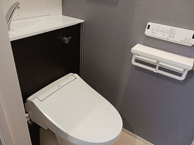 サンライズ　プライムのトイレ|シンプルで使いやすいトイレです