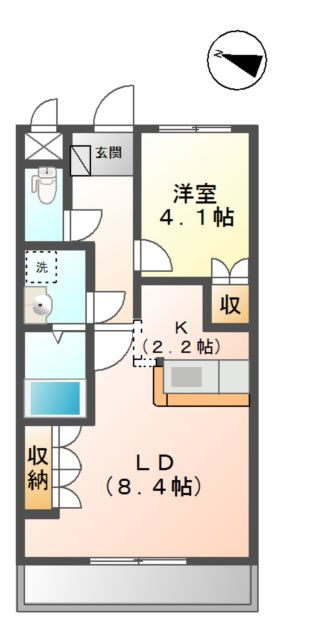イーストエクセレンスの間取り