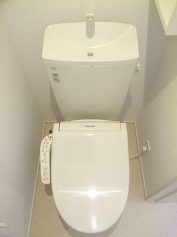 カサ・プリマベラⅡのトイレ|コンパクトで使いやすいトイレです