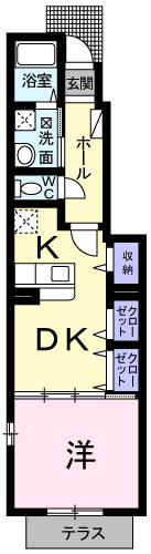 セイバリーⅠの間取り