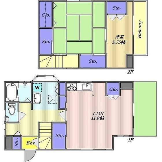 熊谷邸戸建のトイレ