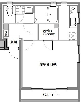 マノワール武蔵小山の間取り