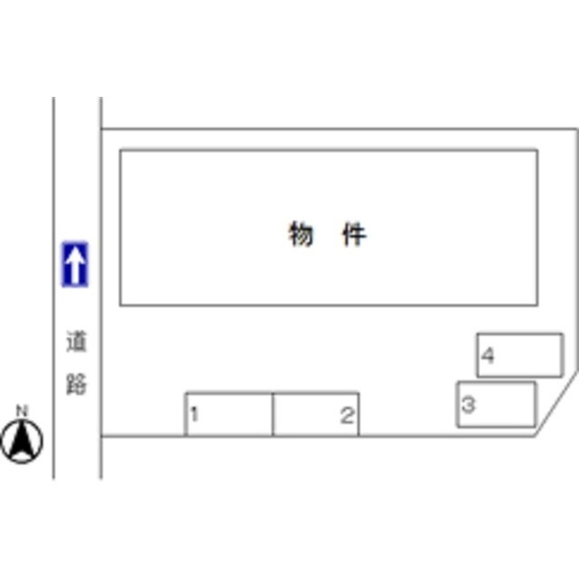 メゾンＫ(茜部)の駐車場