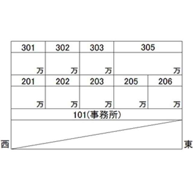 メゾンＫ(茜部)のその他|立面図