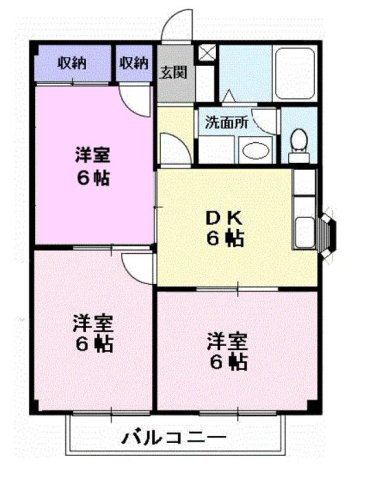 ユートピア藤沼の間取り