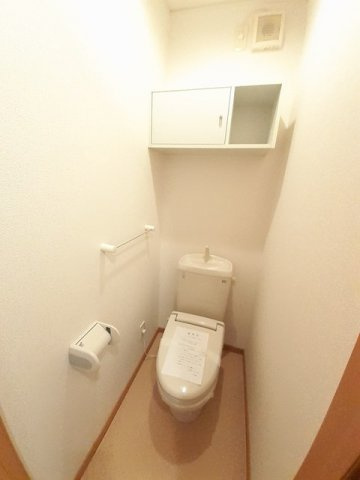 【トイレ】 | Ｋ・ＨサンリットⅠ | 落ち着いたトイレです