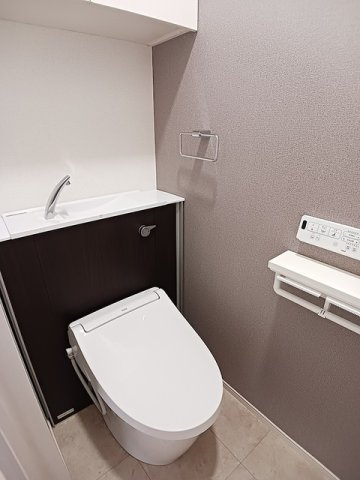 ビオルネ荒尾のトイレ|清潔感のあるトイレです