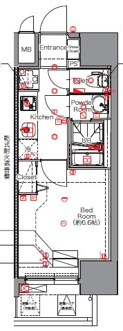 MAXIV名古屋上前津の間取り