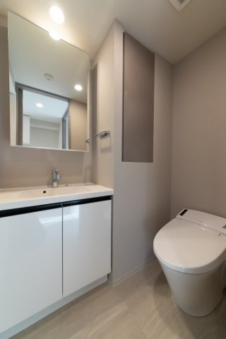 プラウドフラット両国サウスのトイレ|清潔感のあるトイレです