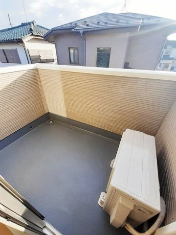 サン・ブライトＣ館のバルコニー|広々としたバルコニーです