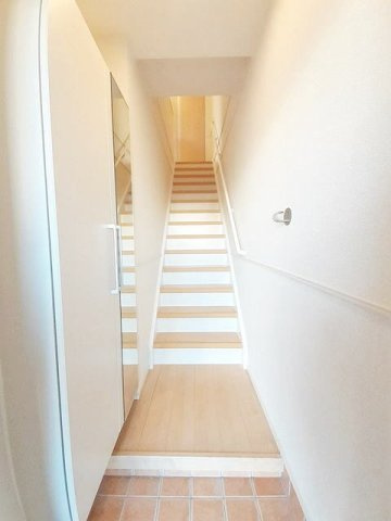 サン・ブライトＣ館の玄関|シンプルで使いやすい玄関です