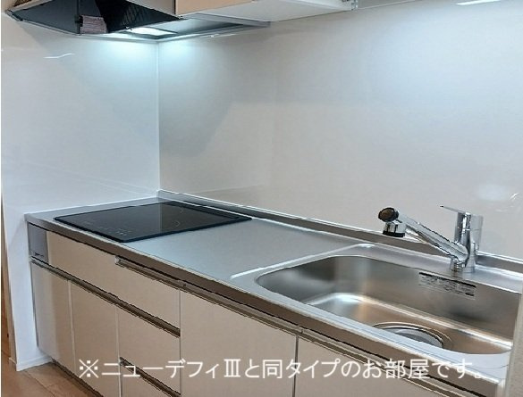 ヒカルサ大宮中川のキッチン|きれいなキッチンです