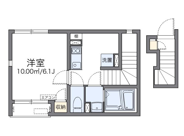 レオネクストカローレⅡの間取り|代表的な間取のため実際の間取とは異なる場合があります