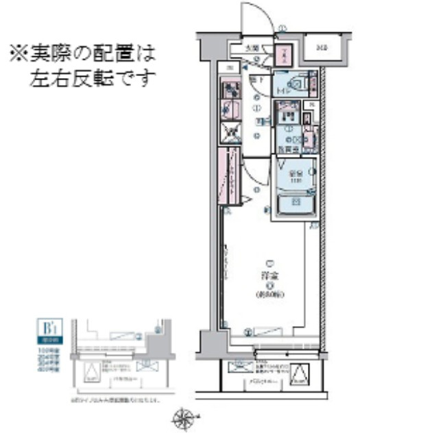 リヴシティ成増ミュジオの間取り|間取り