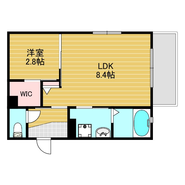 さくらキューブの間取り