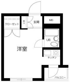 カームハウス大橋の間取り