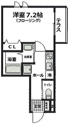 ストリームヒルズ祐天寺 の間取り|間取りです。