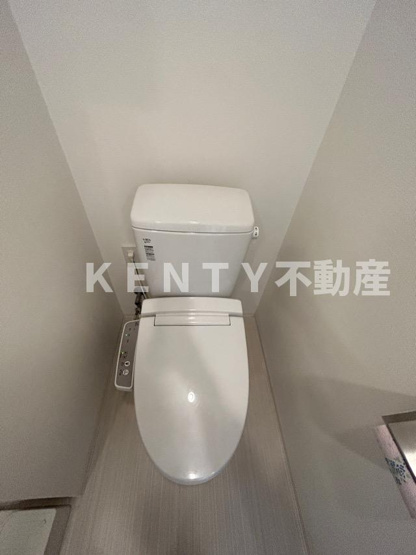 【トイレ】 | メイクスデザイン池上アジールコート | ゆったりとした空間のトイレです