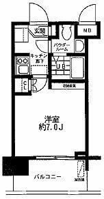 【間取り】 | レジディア大森東 | 間取り