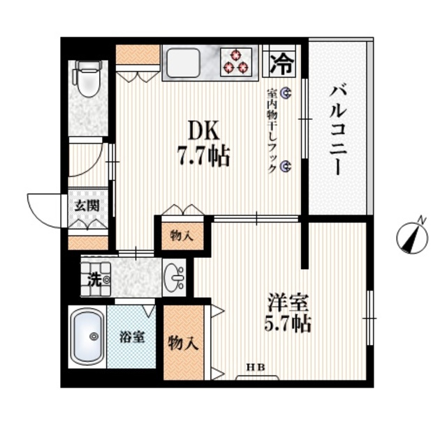 ＢＬＵ　ＰＡＬＡＺＺＯの間取り|【間取り】　二人入居可能