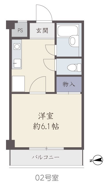 ネオ常盤の間取り