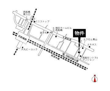 エステートピア青山の地図