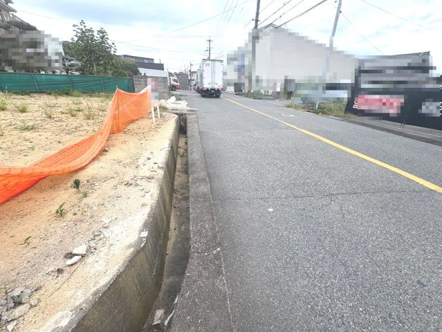黒山　売土地の前面道路含む現地写真|住宅ローン相談会も開催中ですので、お気軽にお問い合わせ下さいませ♪