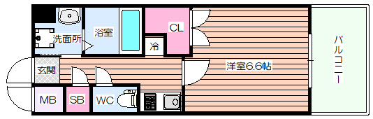 【間取り】 | メロディア新北野