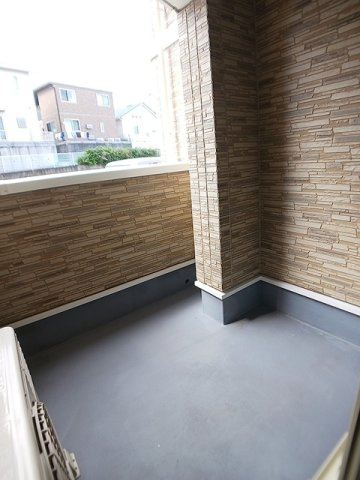 コーポ勢多Ⅵ番館のバルコニー|バルコニー付きです