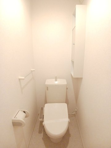 コーポ勢多Ⅵ番館のトイレ|トイレもきれいです