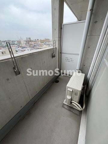 尼崎市南塚口町１丁目の賃貸マンションのバルコニー