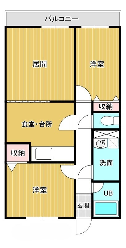 アパートメントカヤ田園調布の間取り