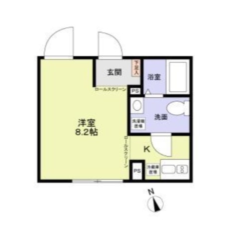 アリビオ中野の間取り