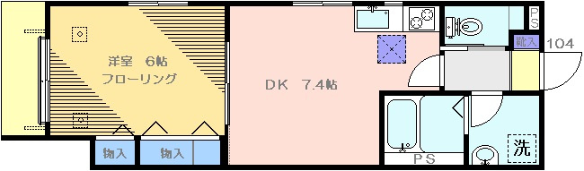 ラフィネ上池台の間取り