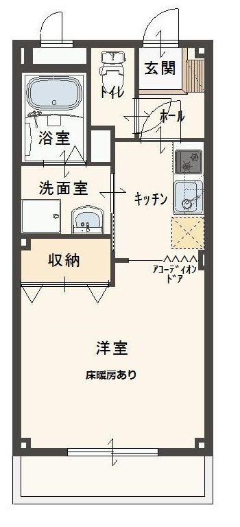 グランミュールの間取り